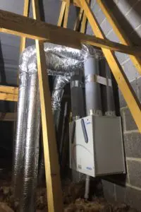 Condensation control loft mounted MVHR