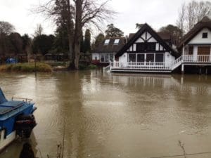 River in flood