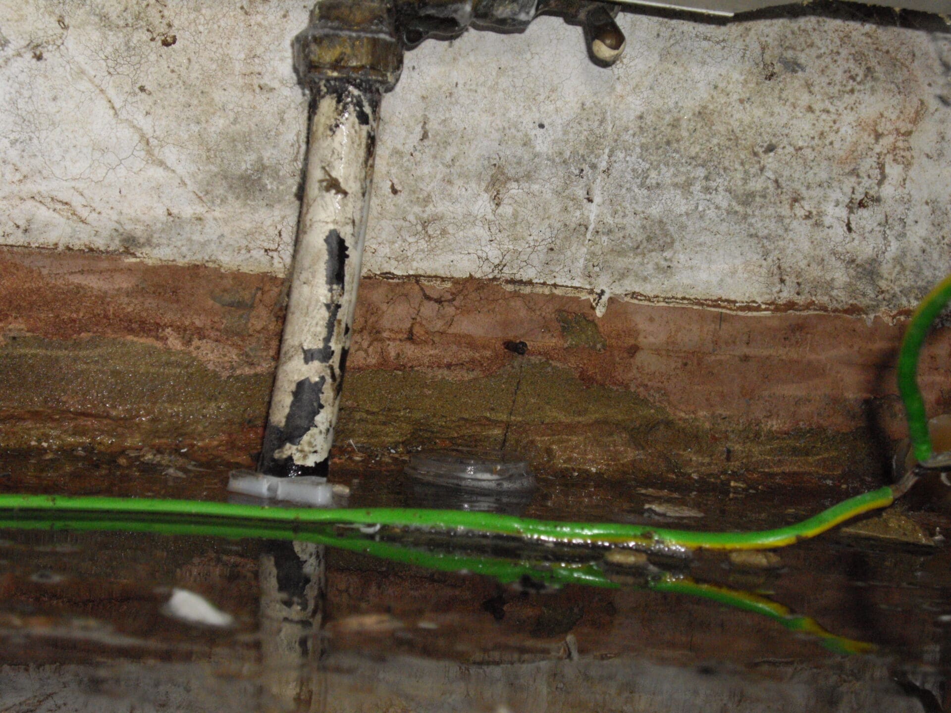 water leak on water main water leak on water main